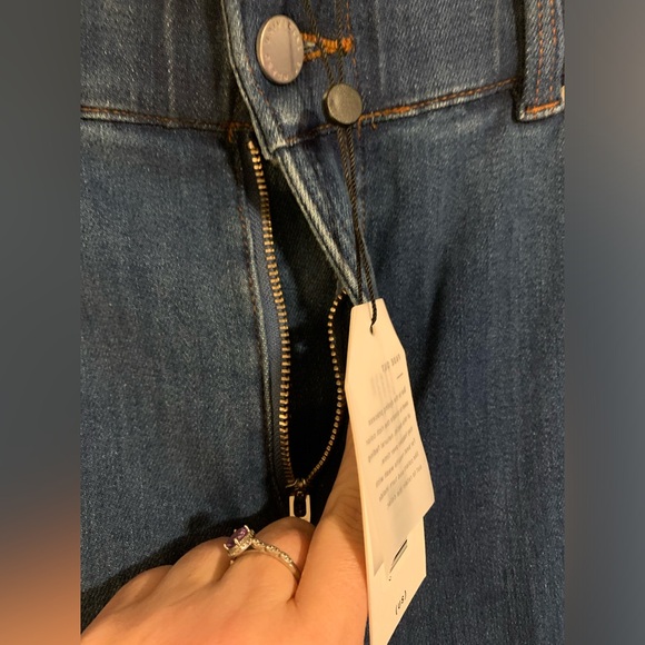 Universal Standard Riviera High Rose Skinny jeans classic blue color size 16 L - Picture 6 of 10